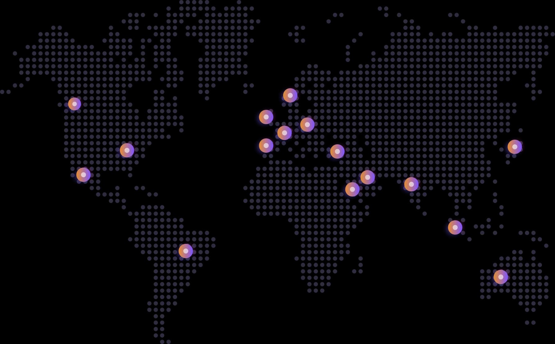 World map showing Amazon store coverage